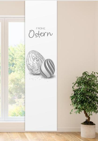 Ostergardine moderne Schiebevorhang mit Ostermotiv